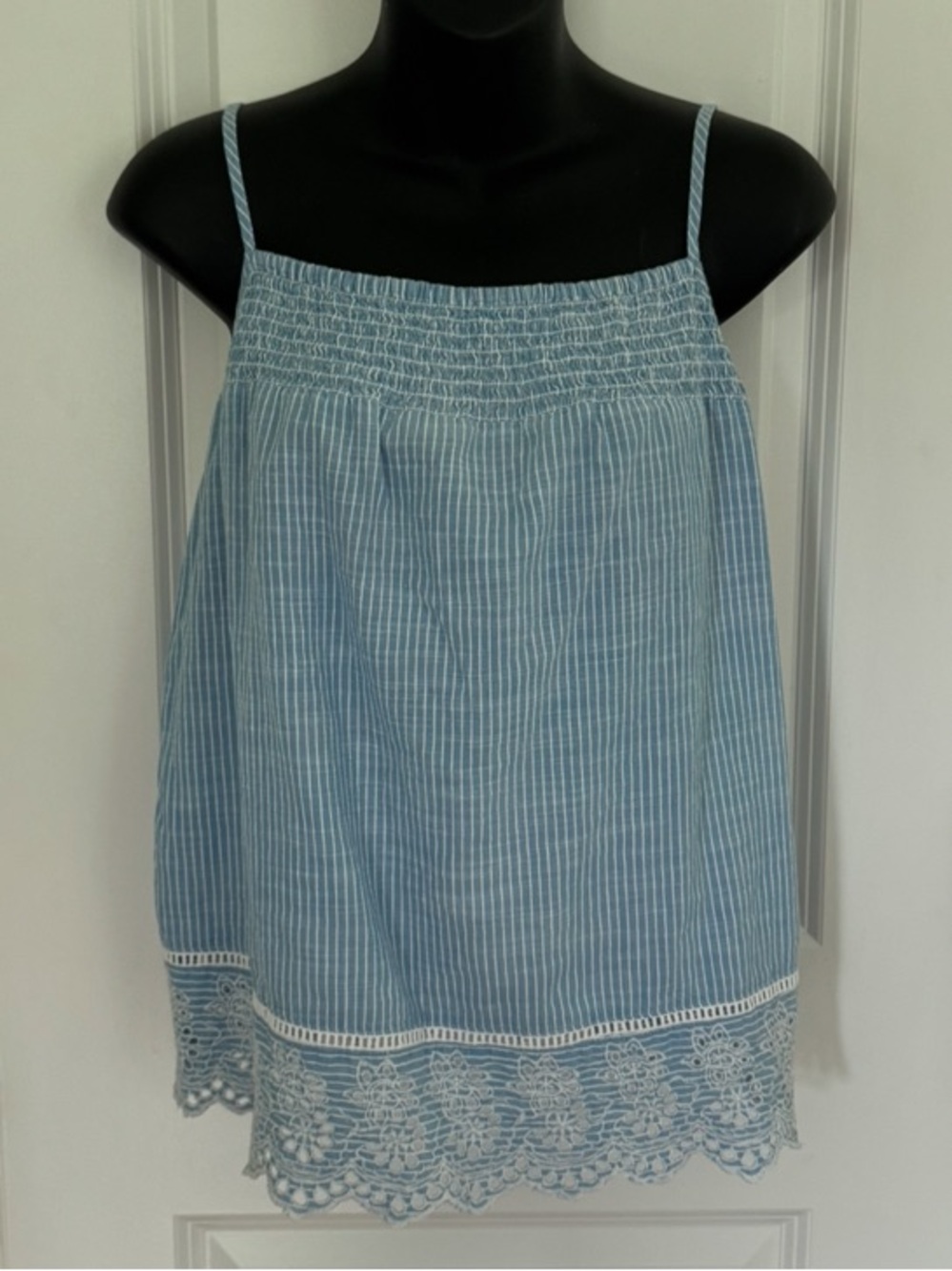 Tabitha Webb Sleepwear Cotton Eyelet Camisole